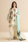3Pc Digital Printed Lawn Shirt with Printed Dupatta CO 492