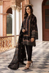 3 Piece Embroidered Lawn Shirt with Embroidered Bamber Chiffon Duppata BR 465