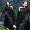3 Piece Embroidered Lawn Shirt with Embroidered Organza Duppata 1020