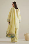 3 Pc Embroidered Lawn Shirt with Embroidered Cotton Net Dupatta ZS 2635