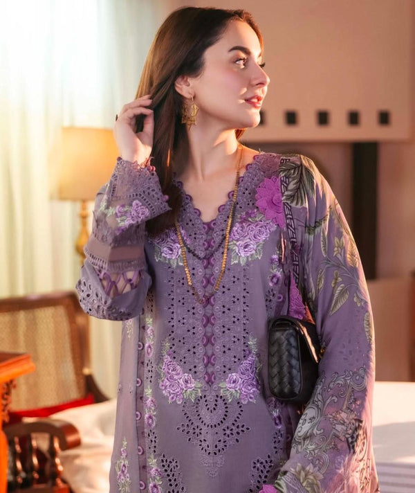 Luxury Pure DHANAK Embroidered UNSTITCED Collection 2025W