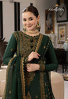 Dhanak 3PC Embroidered With Chiffon Embroidered Dupatta-244