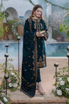 VELVET 3PC EMBROIDERED WITH VELVET EMBROIDERED DUPATTA-265
