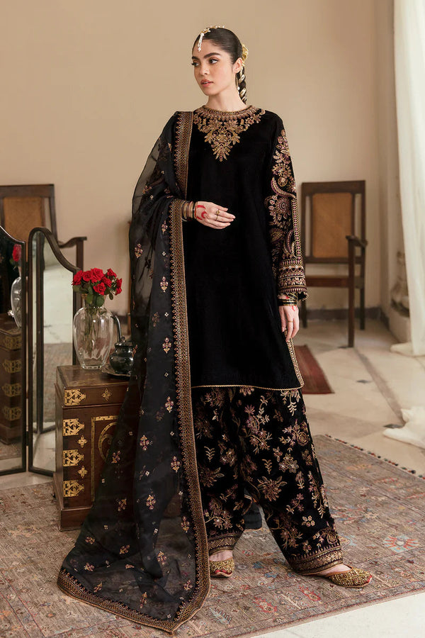 Velvet 3PC Embroidered-262