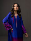 3 Piece Unstitched Embroidered and Printed SIlk Suit 230