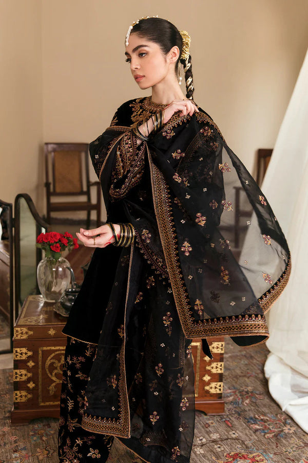 Velvet 3PC Embroidered-262