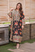 Luxury Silk 3 Piece Unstitched Black 263