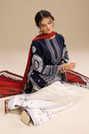 - UNSTITCHED 3PC DHANAK EMBROIDERED SUIT 241