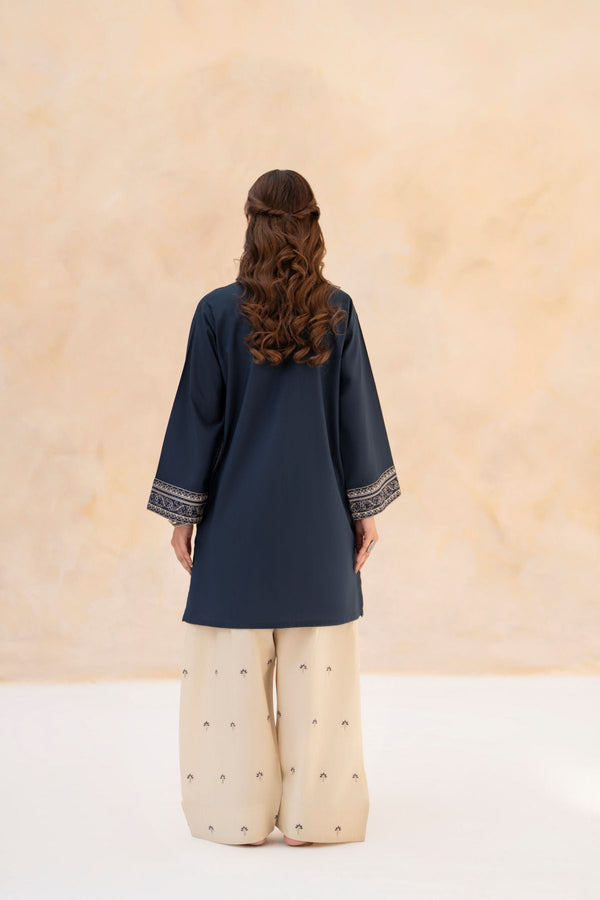 LAZULI-2PC LAWN EMBROIDERED SHIRT WITH LAWN EMBROIDERED TROUSER V733