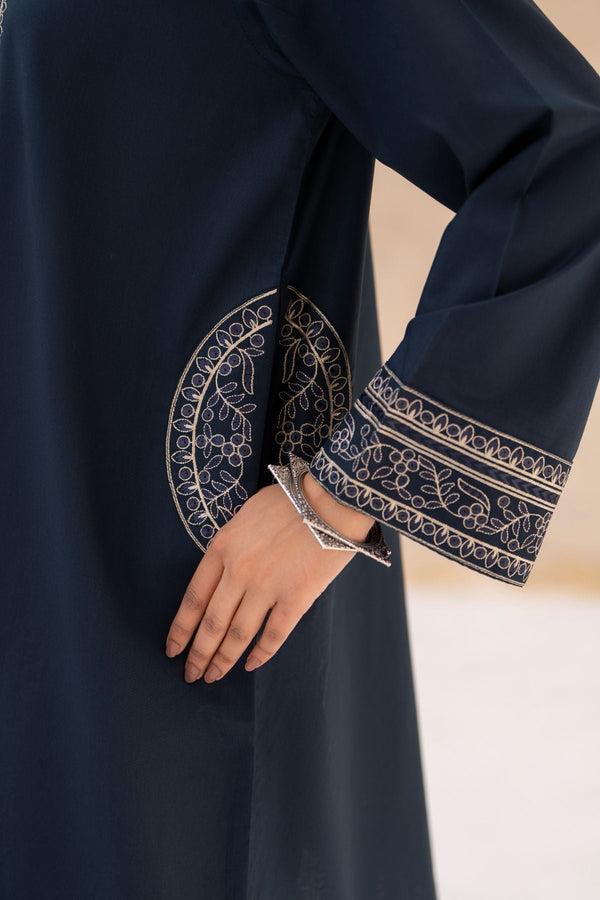 LAZULI-2PC LAWN EMBROIDERED SHIRT WITH LAWN EMBROIDERED TROUSER V733