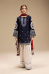 - UNSTITCHED 3PC DHANAK EMBROIDERED SUIT 241