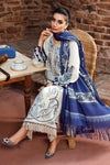 3PC KHADDAR EMBROIDERED SUTE - 214