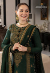 Dhanak 3PC Embroidered With Chiffon Embroidered Dupatta-244