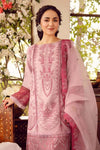 3 Piece Embroidered Lawn Shirt with Embroidered Organza Dupatta RA46